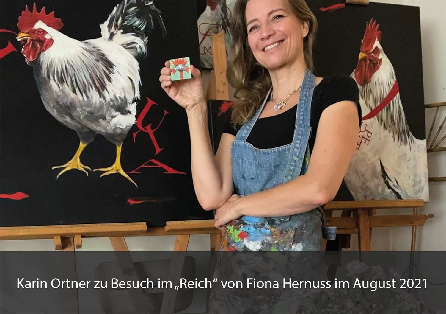 Karin Ortner zu Besuch bei Fiona Hernuss