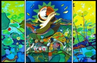 Kand Helmut, "Dich küsse ich zur nassen Dämmerung"