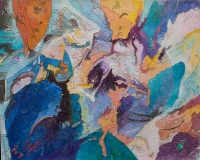 Seywald Erika, aus der Reihe Mondgesänge: "Gefilde der Vergänglichkeit"